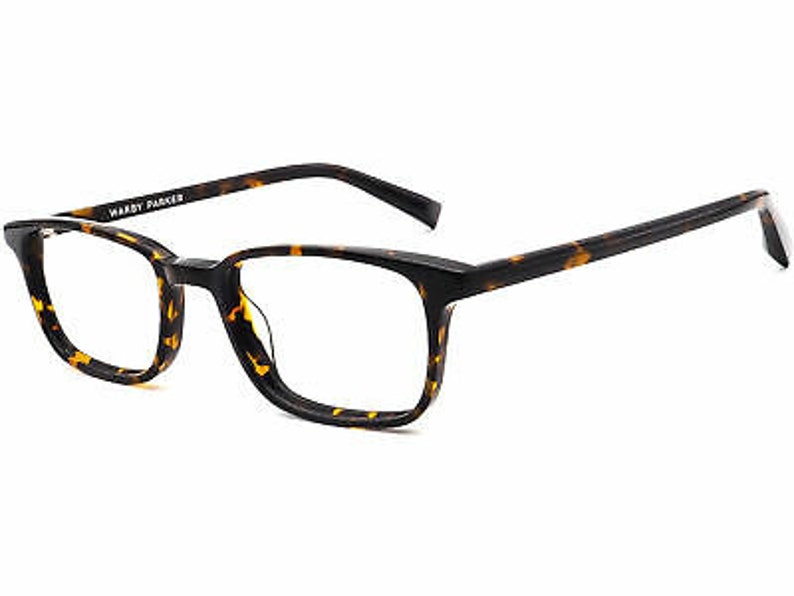 Warby Parker Eyeglasses Oliver 200 Dark Tortoise Rectangular Frame 4818 140 image 3