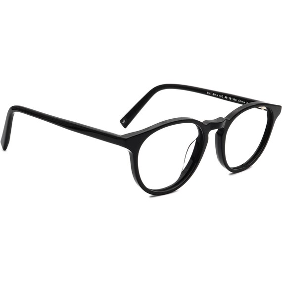 Warby Parker Occhiali da Vista Butler N 100 Nero Lucido Tondo | Etsy Italia