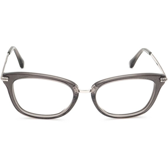 JIMMY CHOO キャットアイクラス JC218 Y6U Jimmy Choo Eyeglasses JC218 Y6U Gray Glitter&gunmetal Frame