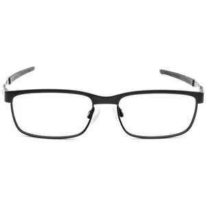 K&ouml;nnte beinhalten: Schwarze Metallgestellbrille mit rechteckigen Gl&auml;sern.