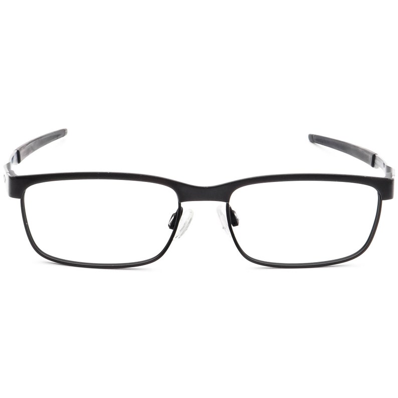 K&ouml;nnte beinhalten: Schwarze Metallgestellbrille mit rechteckigen Gl&auml;sern.