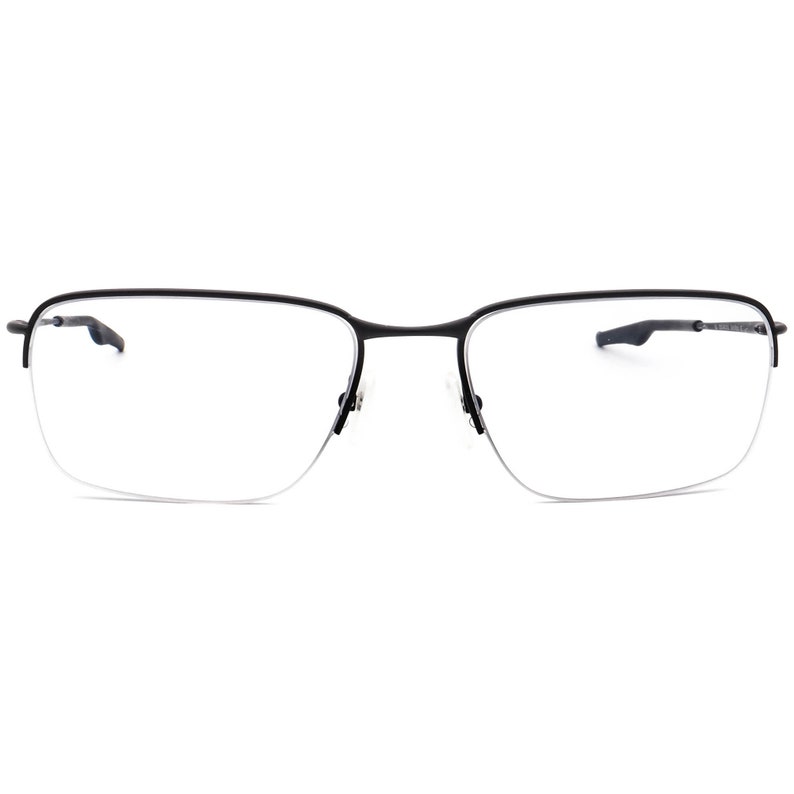 Oakley Men's Eyeglasses OX51480156 Wingback SQ Satin Black Half Rim