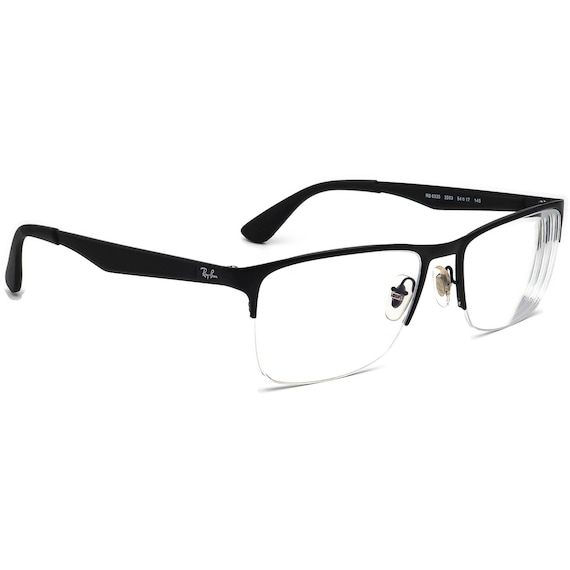 Ray-Ban Eyeglasses RB 6335 2503 Black Half Rim Fr… - image 1