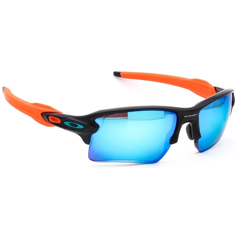 Oakley Men's Rx Sunglasses Frame Only NFL Flak 2.0 OO9188-D559 Matte Black/Orange Half Rim 59 mm image 1