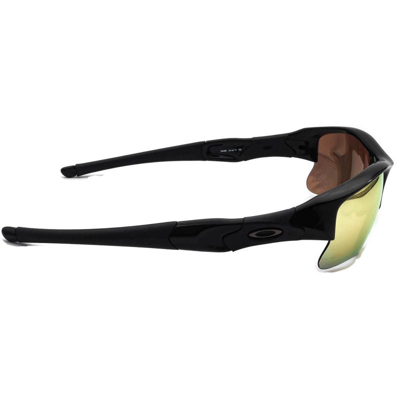 Oakley Rx-zonnebril, alleen montuur 03-899 Flak zwart halve rand 63 mm afbeelding 4