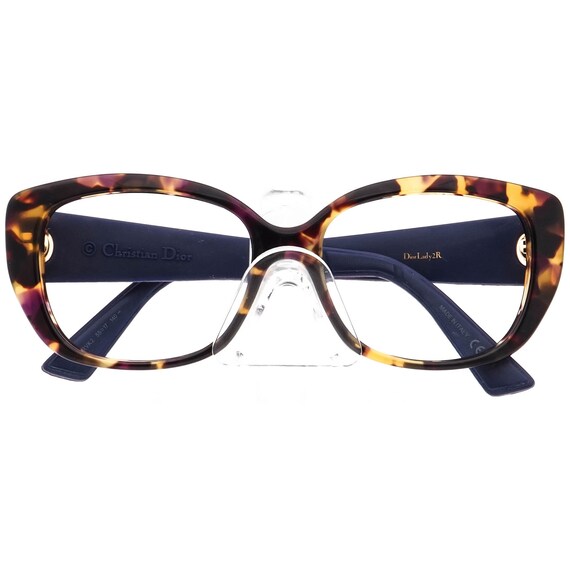 CHRISTIAN DIOR DIORLY 2/J1 YB7VZ 61mm Smoke Gray Half-Rim
