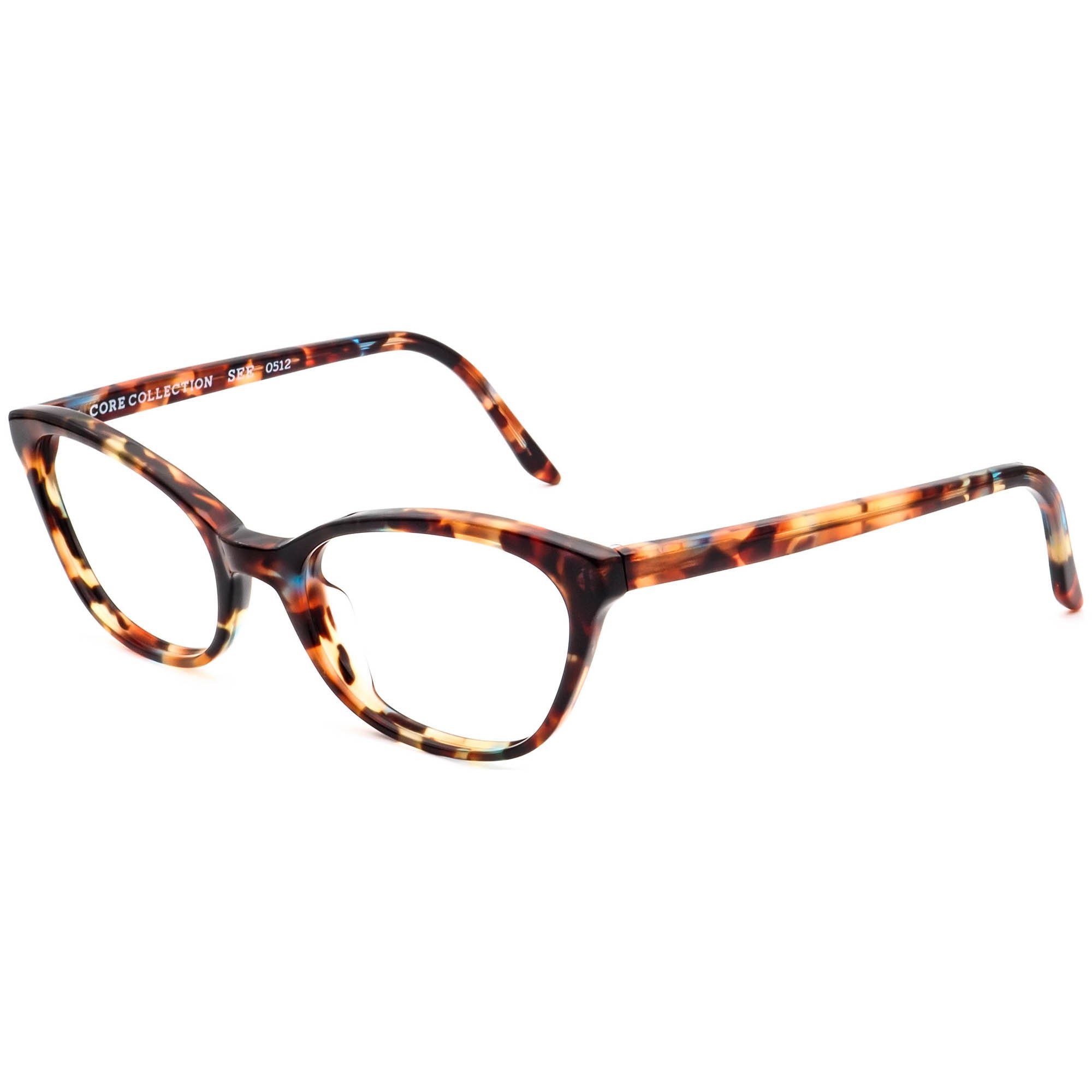 See Eyewear Frames 0512 Core Collection 51-19-140 Tortoise Brown Made Italy Case See Eyewear Frames 0512 Core Collection 51-19-140 Blue  main image 3