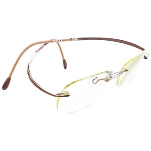 Silhouette Brille M 7500 /40 6056 Titan Braun Randlos Österreich 48[]19 145