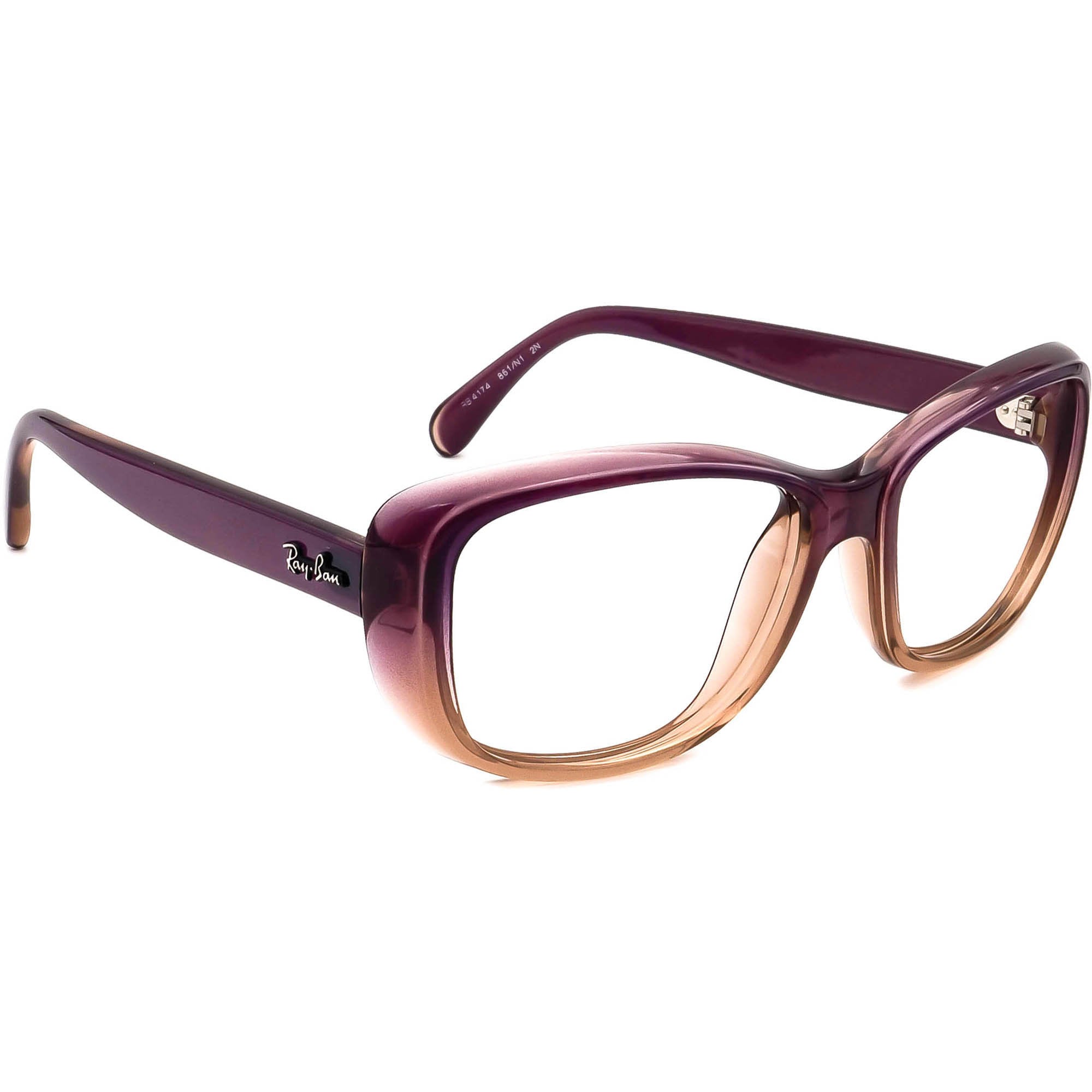 Ray-ban Sunglasses Frame Only RB 4174 861/N1 Purple Gradient - Etsy