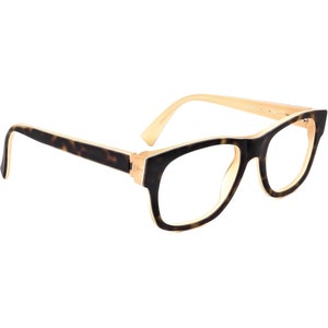See Eyewear Sunglasses Frame Only 8510 C774 Tortoise/Orange Italy 52 mm Handmade