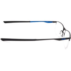 Oakley-bril voor heren OX3218-0454 fitting 5,5 satijnzwart halve rand metalen frame 54[]18 136 afbeelding 4