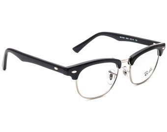 Anteojos para niños Ray-Ban RB 1548 3542 Montura de borde de cuerno negro y plateado 45[]16125