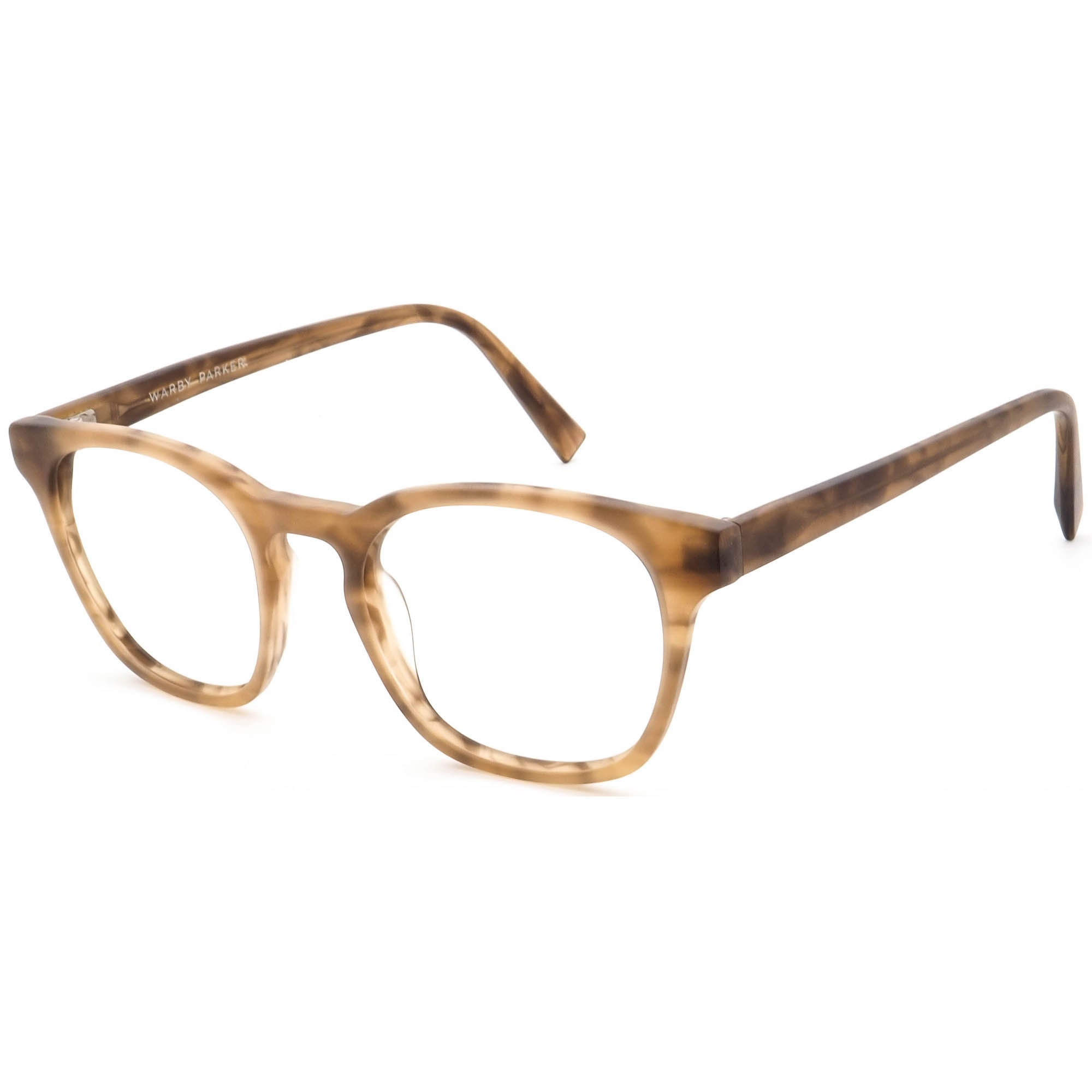 Warby Parker Eyeglasses Felix 210 Matte Sandalwood Square  display picture 2