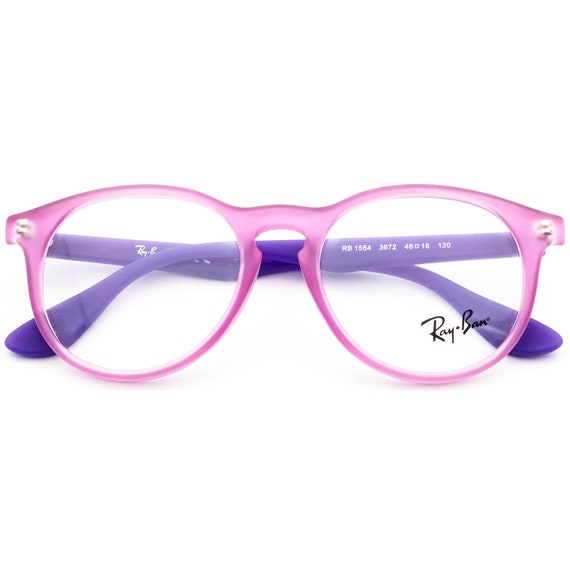 Ray-Ban Kids' Eyeglasses RB 1554 3672 Matte Pink/… - image 6