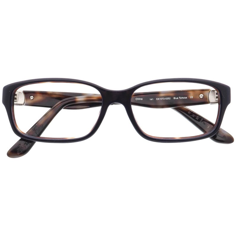 Okulary damskie Oakley OX1072-0252 Entry Fee, niebieska oprawka w kształcie szylkretu, kwadratowe, 52[]15 141 zdjęcie 6