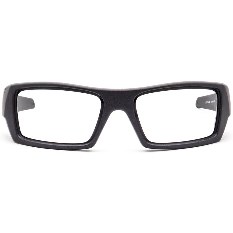 Oakley Men's Sunglasses Frame Only OO9014-3560 Gascan Steel Grey Wrap 60 mm image 2