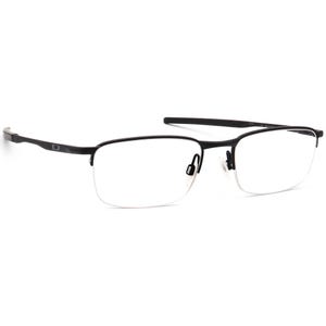 Oakley Men&#39;s Eyeglasses OX3174-0153 Barrelhouse 0.5 Matte Black Half Rim Metal Frame 53[]18 139