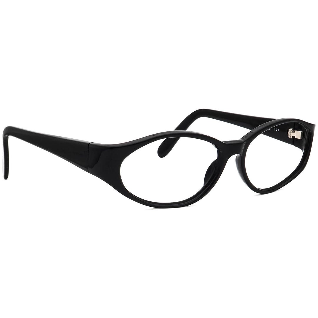 Jean Lafont Paris‎ Cat Eye Sunglasses, Classic Black Frame, Luxury Eyewear Jean Lafont Black Rhinestone Cateye Eyeglasses, 1960s For  main image 3