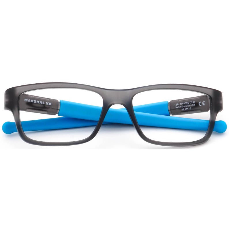 Oakley Junior Eyeglasses OY8005-0249 Marshal XS Satin Grey Smoke Square Frame 49[]15 128 image 6