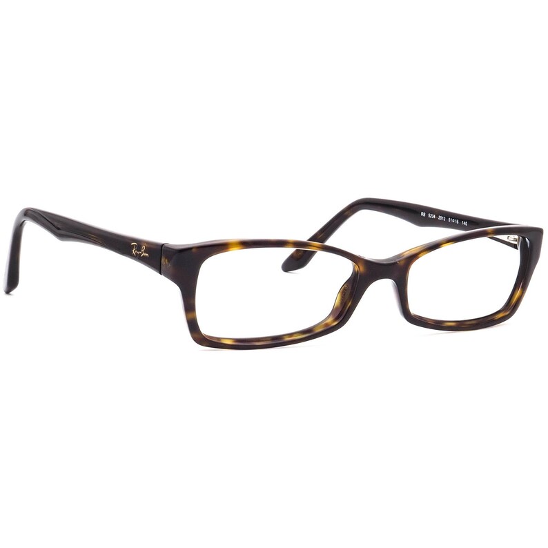 Ray-Ban Women's Eyeglasses RB 5234 2012 Polished Dark Havana Butterfly Frame 51[]16 140 image 1