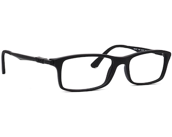 Ray-Ban Eyeglasses RB 7017 5196 Matte Black Rectangular Frame 54[]17 145