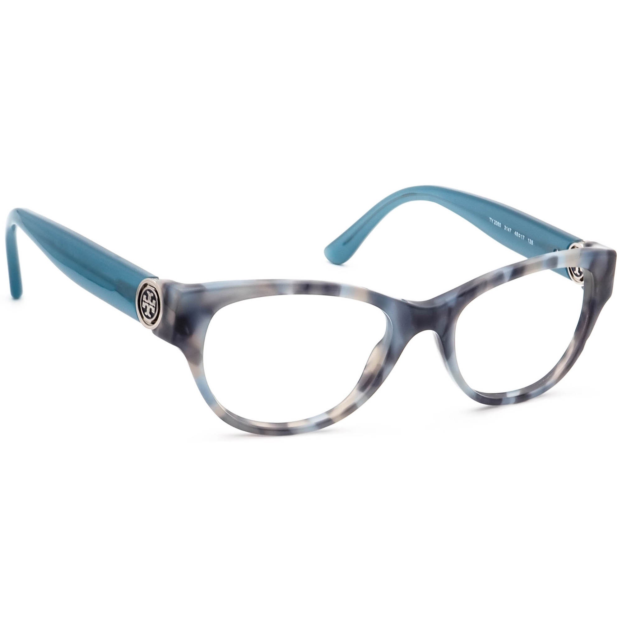 Tory Burch Eyeglasses TY 2060 3147 Blue Granite/fountain Cat - Etsy Hong  Kong