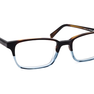 Warby Parker Eyeglasses Wilkie 325 Tortoise&Transparent Blue Frame 50[]18 145