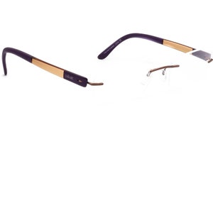 Silhouette Eyeglasses 6798 40 6052 7734 Purple Rimless Frame Austria 54[]19 140