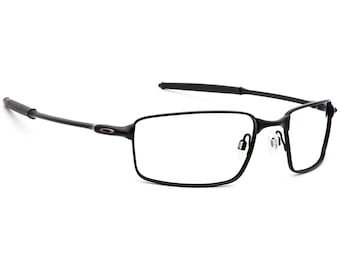 Oakley Zonnebril Frame Alleen Vierkante Draad Mat Zwart Rechthoekig Metaal 57 mm