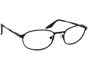 Ray-Ban Sunglasses Frame Only W 2964 Glossy Black Oval Metal Italy 52 mm