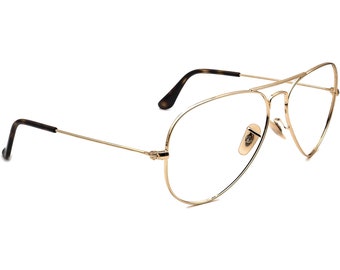 Ray-Ban solglasögon med båge RB 3025 Aviator Stor metall 181 Guld Italien 58 mm