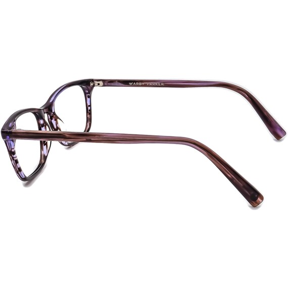 Warby Parker Eyeglasses Welty 145 Striped Purple … - image 5