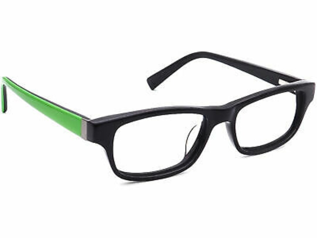 Nike Eyeglasses 5518 010 Black/green Rectangular Frame 4615 -  Norway