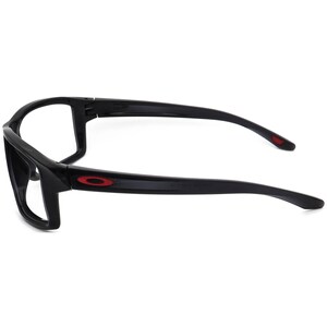 Óculos de Sol Masculinos Oakley Gibston OO9449-0560, Preto Polido, Envolvente, 61 mm imagem 5