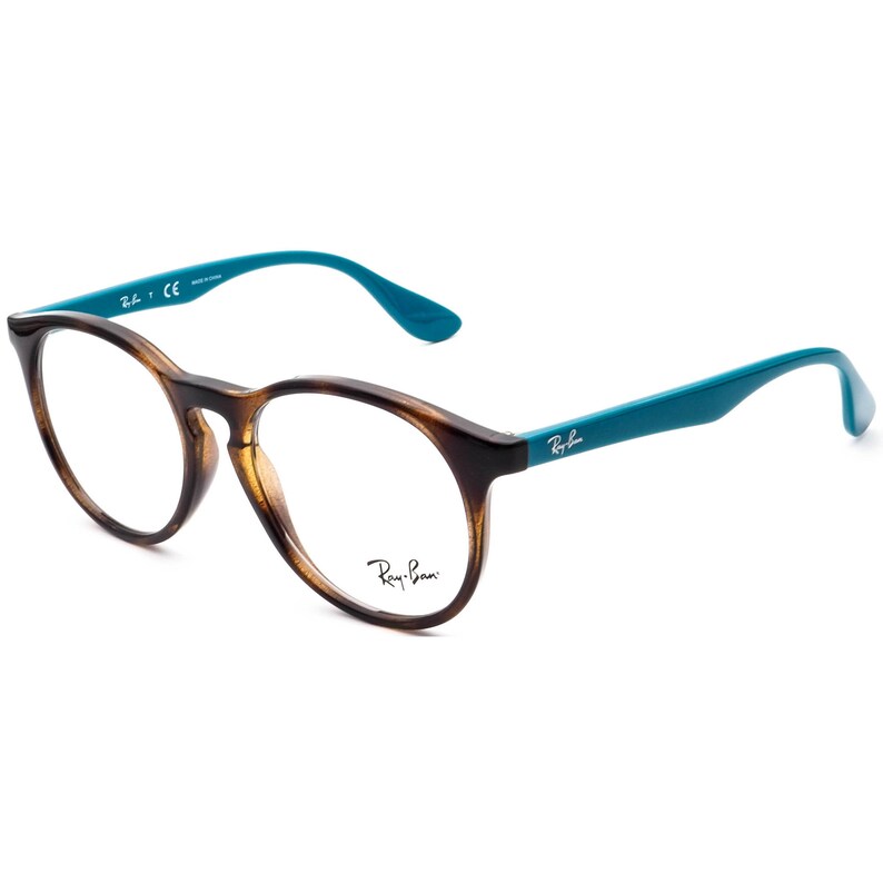 Ray-Ban Junior Eyeglasses RB 1554 3728 Tortoise/Blue Round Frame 48[]16 130 image 3