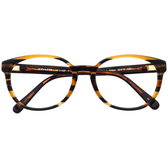 COACH Eyeglass Frame BLACK AMBER GLITTER s-l400.jpg main image 4