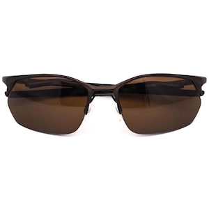 Oakley Men's Rx Sunglasses Frame Only OO4145-0560 Wire Tap 2.0 Pewter Half Rim Metal 60 mm image 6