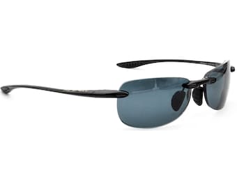 Óculos de sol Maui Jim com armação apenas MJ-908-02 Sandy Beach preto sem aro Japão 56 mm