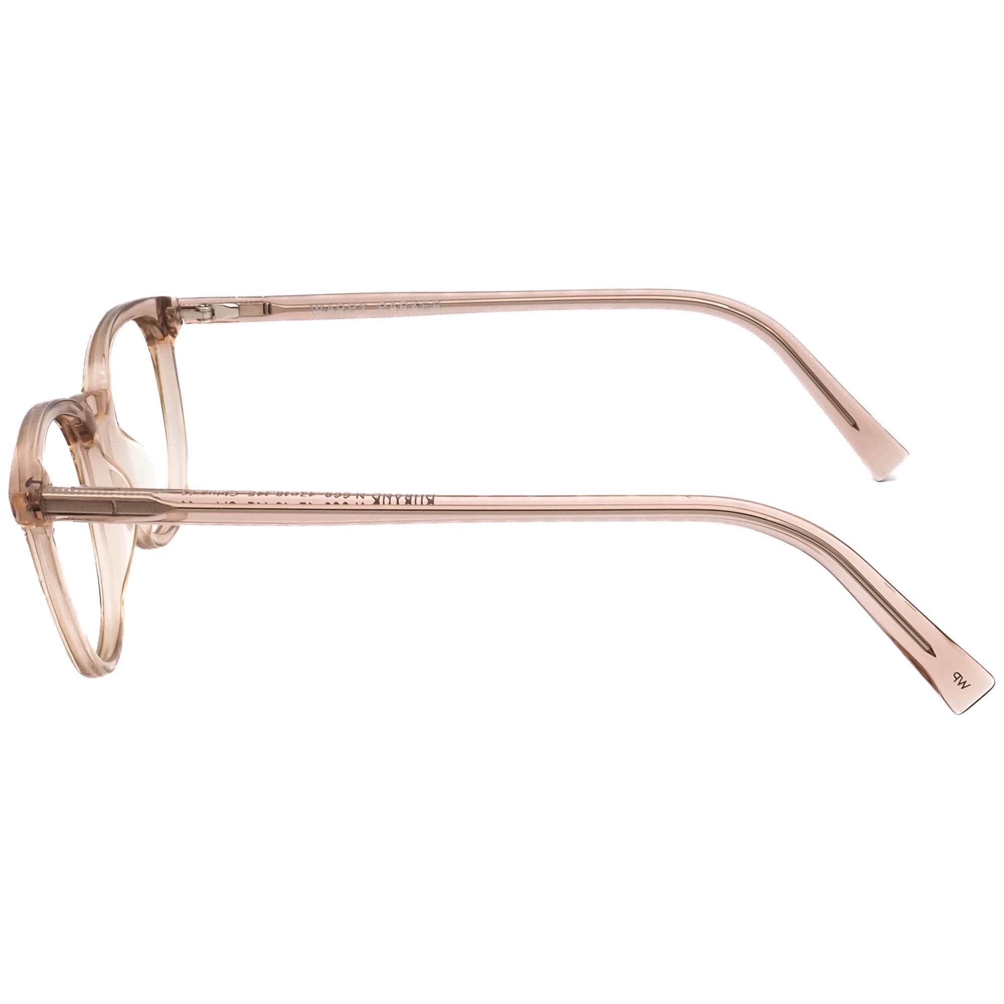 Warby Parker Eyeglasses Durand N 668 Rose Water Rounded  display picture 2