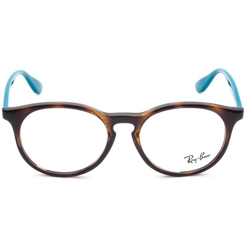 Ray-Ban Junior Eyeglasses RB 1554 3728 Tortoise/Blue Round Frame 48[]16 130 image 2