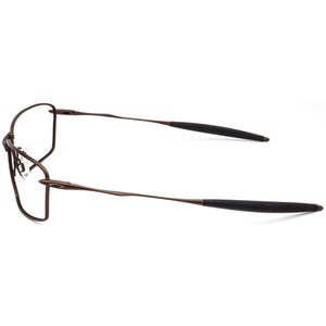 Oakley Men's Sunglasses Frame Only Square whisker Satin Brown Rectangular Metal 61 mm image 5