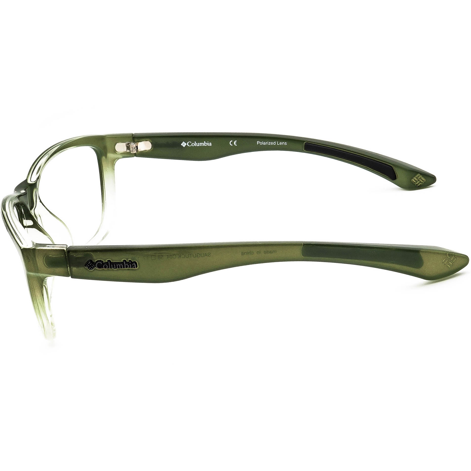 Columbia Sunglasses Frame Only Saugutuck C04 Green Gradient 58 Mm