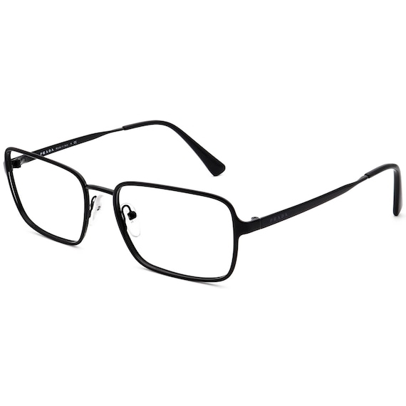 Prada Eyeglasses VPR 57X 1AB-1O1 Black Rectangula… - image 3