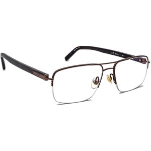 Michael Kors Eyeglasses MK356M 210 Dark Brown Half Rim Frame 53[]16 140