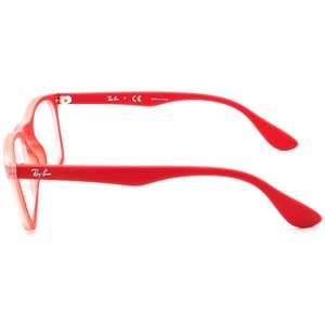 Anteojos para niños Ray-Ban RB 1553 3669 Montura rectangular roja mate 4616130 imagen 5