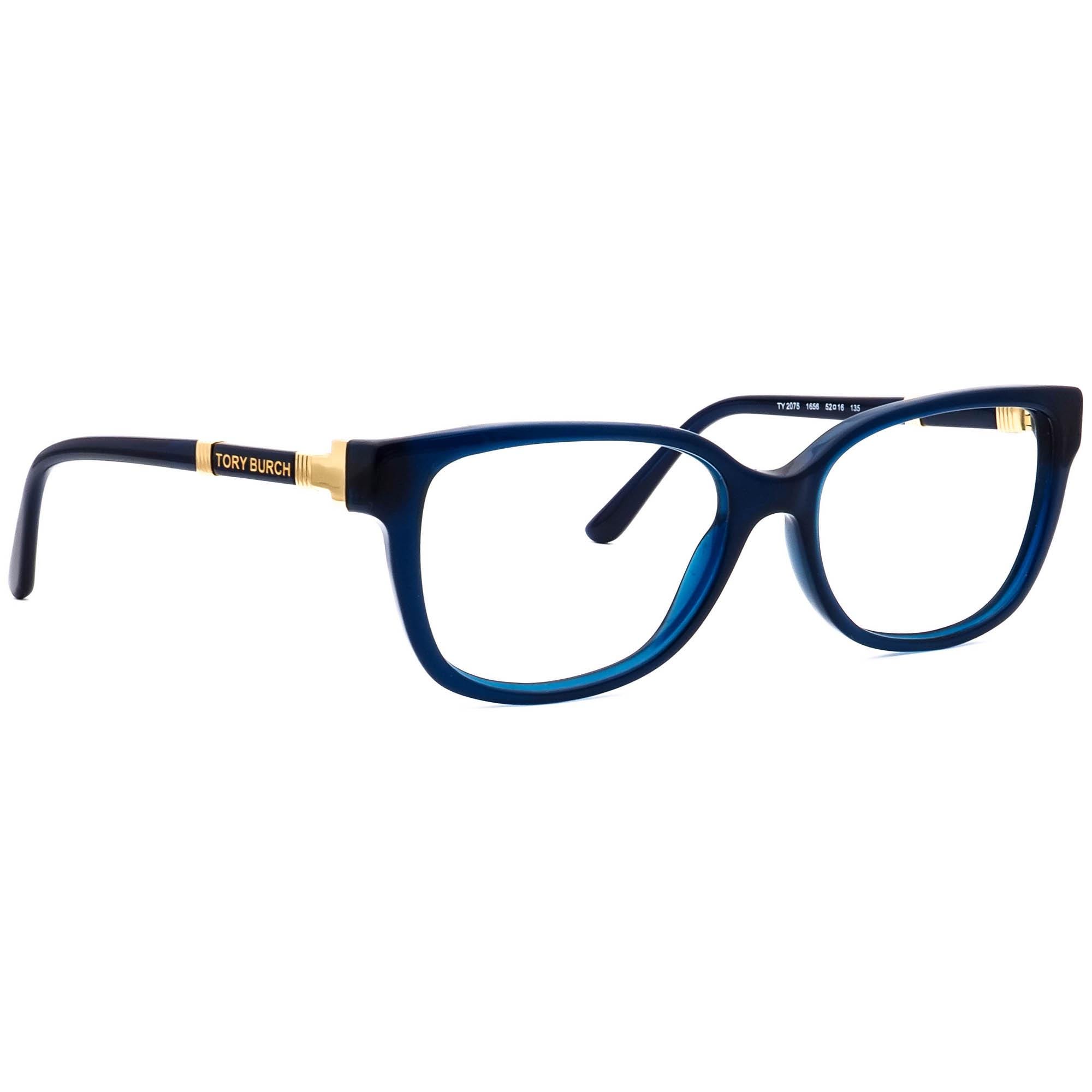 Tory Burch Navy Blue Womens Eyeglasses Tory Burch TY2142U Eyeglasses | LensCrafters main image 2