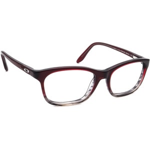 Oakley Women&#39;s Eyeglasses OX1091-0552 Taunt Red Fade B-Shape Frame 52[]16 130