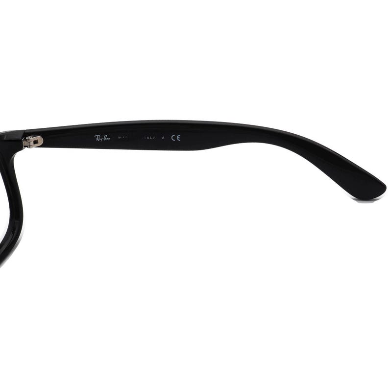 Gafas de sol Ray-Ban Frame Only RB 4202 Andy 6069/71 Negro mate sobre negro pulido Cuadrado Italia 55 mm imagen 8