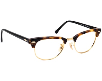 Ray-Ban Eyeglasses RB 5154 5494 Tortoise Marble/Gold/Black Square Frame 49[]21 140