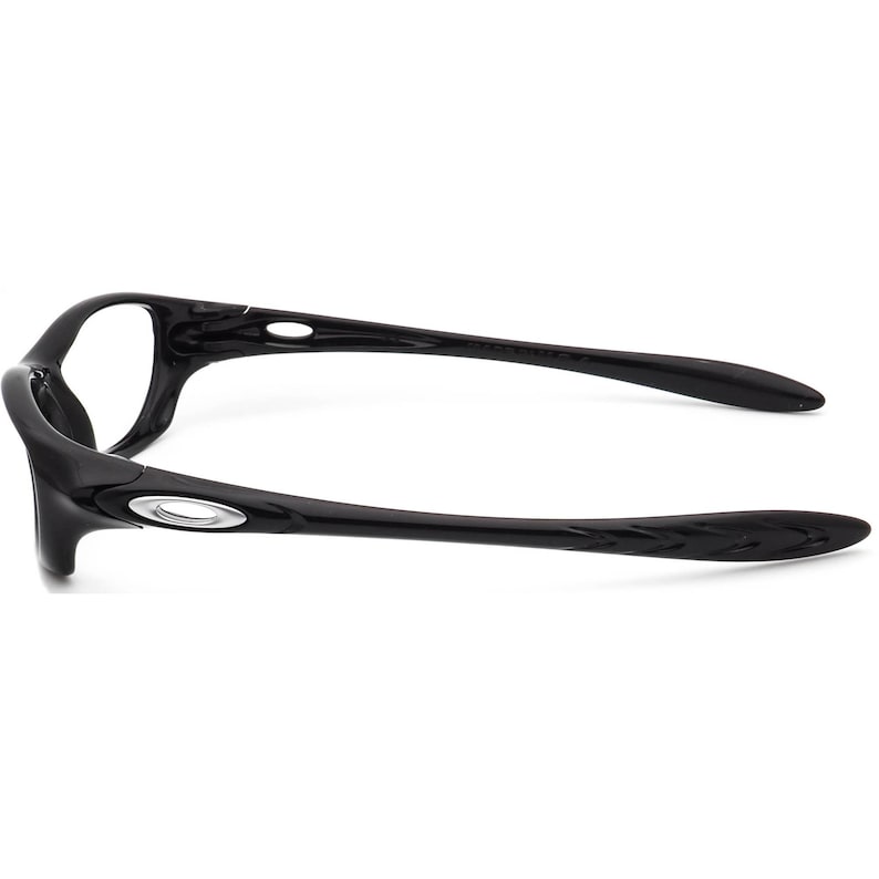 Oakley Men's Sunglasses Frame Only Fate Polished Black Oval USA 51 mm image 5